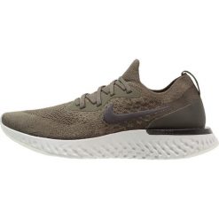 Nike Performance EPIC REACT FLYKNIT Obuwie do biegania treningowe cargo khaki/black/sequioa. Buty do biegania marki Nike Performance, z materiału. W wyprzedaży za 511.20 zł.