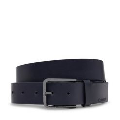 Pasek Męski Calvin Klein. Niebieskie paski CALVIN KLEIN, bez wzorów. Za 179.99 zł.