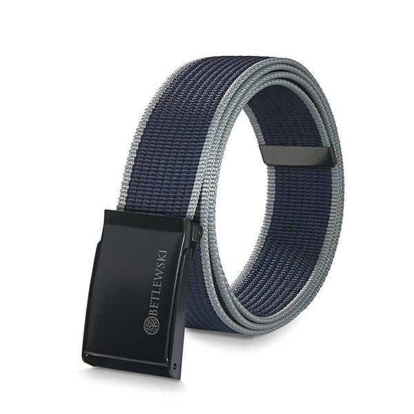 Pasek parciany BETLEWSKI PRC-15_CZ-1 L c. szary. Szare paski Betlewski, bez wzorów, z materiału. Za 34.99 zł.