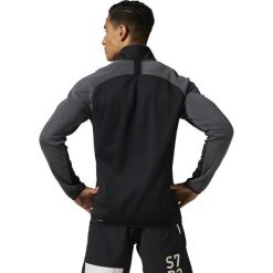 Reebok Bluza męska Wor Two Tone 1/4 Zip czarno-szara r. XL (AJ2923). Bluzy bez kaptura marki Reebok. Za 129.00 zł.