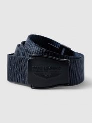 PME Legend Pasek w kolorze granatowym rozmiar: 100. Niebieskie paski PME Legend, bez wzorów, z materiału. Za 110.95 zł.