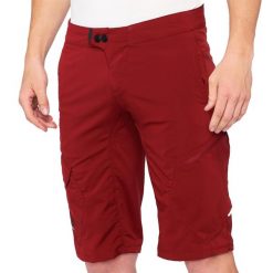 Krótki 100% Ridecamp. Brązowe szorty 100%, xs, bez wzorów, sportowe. W wyprzedaży za 272.90 zł.