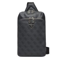 Saszetka Guess. Szare torby na ramię Guess, z aplikacjami, małe, bez dodatków. Za 259.99 zł.