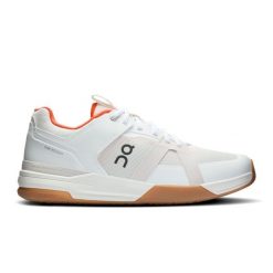 ON THE ROGER Clubhouse PRO Ivory | Flame Sneakersy męskie. Białe buty sportowe casual On, bez wzorów, bez zapięcia. Za 599.99 zł.