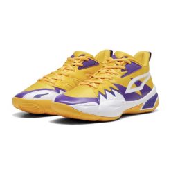 Buty do koszykówki PUMA Genetics. Żółte buty do koszykówki Puma, bez zapięcia, do koszykówki. Za 319.99 zł.