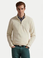 Polo Ralph Lauren Sweter 710P04056003 Écru Regular Fit. Swetry rozpinane Polo Ralph Lauren, m, bez wzorów, z bawełny, bez kołnierzyka, bez ramiączek. Za 818.99 zł.