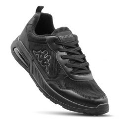 Buty sportowe męskie Kappa TURPIN. Czarne buty sportowe casual Kappa, bez wzorów, bez zapięcia. Za 159.00 zł.