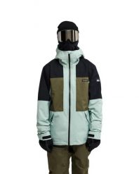 Kurtka śniegowa techniczna dla Mężczyzn FOREVER STRETCH GORE-TEX® Zielony. Zielone kurtki Quiksilver, m, bez wzorów, z gore-texu, bez kaptura. Za 1,809.99 zł.