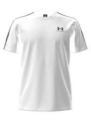 Under Armour Koszulka w kolorze białym rozmiar: S. Białe bezrękawniki Under Armour, s, bez wzorów, bez kołnierzyka, bez ramiączek. Za 107.99 zł.