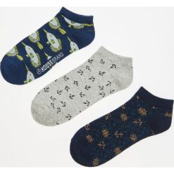 3 pack skarpetek z morskim motywem - Wielobarwn. Skarpety marki House. Za 29.99 zł.