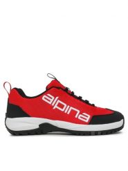Alpina Trekkingi Ewl 627B-3 Czerwony. Czerwone buty trekkingowe Alpina, bez wzorów, z materiału, bez zapięcia. Za 219.99 zł.