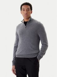 BOSS Sweter H-Hemarlo 50549984 Szary Regular Fit. Szare swetry rozpinane Boss, m, bez wzorów, z wełny, bez kołnierzyka, bez ramiączek. Za 749.99 zł.