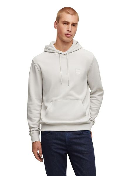 Hugo Boss Fashion Bluza w kolorze jasnoszarym rozmiar: XXL. Szare bluzy Hugo Boss Fashion, xxl, bez wzorów, z bawełny, z kapturem. Za 205.93 zł.