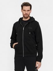 KARL LAGERFELD Bluza 705062 541900 Czarny Regular Fit. Czarne bluzy KARL LAGERFELD, m, bez wzorów, z bawełny, bez kaptura. Za 1,249.00 zł.