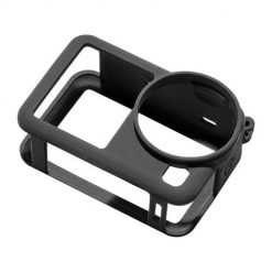 Silikonowa obudowa ochronna Puluz z paskiem dla DJI Osmo Action 6. Brązowe zegarki sportowe PULUZ. Za 20.00 zł.