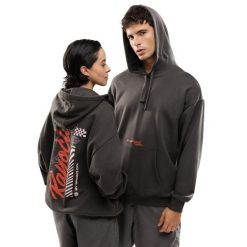 Męska bawełniana bluza z kapturem Rayo Club Lifestyle Siroko RC Squad Gray. Szare bluzy SIROKO, m, bez wzorów, z bawełny, z kapturem. Za 253.00 zł.