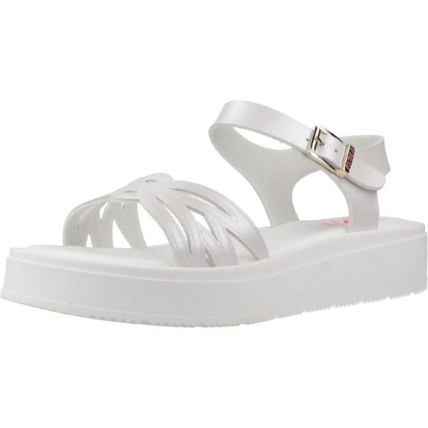 Sandały PABLOSKY 876904P Biały. Białe sandały PABLOSKY, z syntetyku, bez zapięcia. Za 205.99 zł.