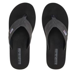 Japonki Napapijri. Czarne japonki Napapijri, bez wzorów. Za 189.99 zł.