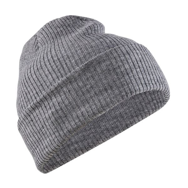 Czapka Craft core rib knit. Szare czapki zimowe Craft, bez wzorów, z dzianiny. Za 109.50 zł.
