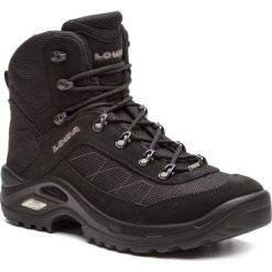 Trekkingi LOWA - Taurus II Gtx Mid GORE-TEX 310526 Black 0999. Czarne trekkingi Lowa, bez wzorów, z gore-texu, bez zapięcia. W wyprzedaży za 439.00 zł.
