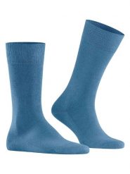 Falke Skarpety "Family" w kolorze niebieskim rozmiar: 43-46. Niebieskie skarpety Falke, bez wzorów. Za 33.95 zł.