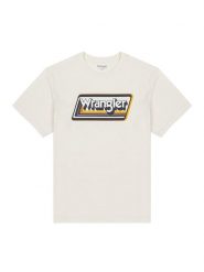 Wrangler Koszulka w kolorze kremowym rozmiar: L. Brązowe bezrękawniki Wrangler, l, bez wzorów, z bawełny, bez kołnierzyka, bez ramiączek. Za 123.82 zł.