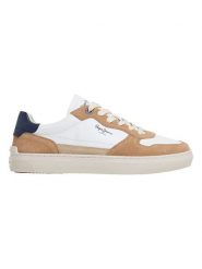 Pepe Jeans FOOTWEAR Sneakersy "Camden Nature" w kolorze biało-beżowym rozmiar: 40. Białe buty sportowe casual Pepe Jeans FOOTWEAR, bez wzorów, z jeansu, bez zapięcia. Za 215.21 zł.