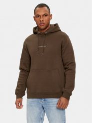 Selected Homme Bluza 16090432 Brązowy Regular Fit. Brązowe bluzy Selected Homme, m, bez wzorów, z bawełny, bez kaptura. Za 159.99 zł.