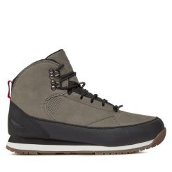 Trekkingi 4F. Szare buty trekkingowe 4F, bez wzorów, bez zapięcia. Za 199.99 zł.
