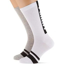 Skarpety Męskie Puma Seasonal Logo Socks Białe 39-42. Białe skarpety Puma, bez wzorów, z bawełny. Za 125.99 zł.