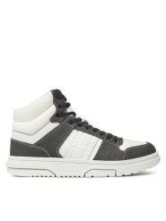 Tommy Jeans Sneakersy The Brooklyn Mid Top EM0EM01430 Czarny. Czarne buty sportowe casual Tommy Jeans, bez wzorów, z jeansu, bez zapięcia. Za 359.99 zł.