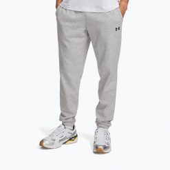 Spodnie męskie Under Armour Rival LW Jogger. Szare joggery i bojówki Under Armour, m, bez wzorów, sportowe. Za 169.99 zł.