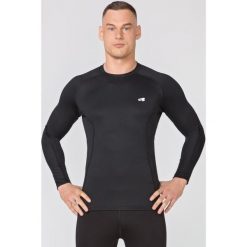 Koszulka termoaktywna z długim rękawem fitness męska Rough Radical Fury LS. Czarne bielizna termoaktywna ROUGH RADICAL, m, bez wzorów, bez ramiączek, na fitness i siłownię. W wyprzedaży za 59.99 zł.