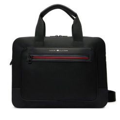 Torba na laptopa Tommy Hilfiger. Czarne torby na laptopa Tommy Hilfiger. Za 569.99 zł.