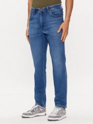 Wrangler Jeansy River 112352673 Niebieski Tapered Fit. Niebieskie jeansy Wrangler, m. Za 224.99 zł.