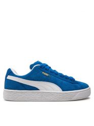 Puma Sneakersy Suede Xl 395205-01 Niebieski. Niebieskie buty sportowe casual Puma, bez wzorów, ze skóry, bez zapięcia. Za 249.99 zł.