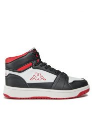Kappa Sneakersy 361G12W Biały. Białe buty sportowe casual Kappa, bez wzorów, ze skóry, bez zapięcia. Za 279.99 zł.