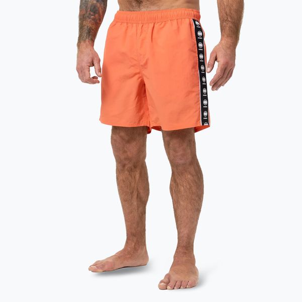 Szorty kąpielowe męskie Pitbull Blackmore. Brązowe kąpielówki PITBULL, m, bez wzorów. Za 99.99 zł.