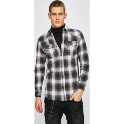 Produkt by Jack & Jones - Koszula. Szare koszule PRODUKT by Jack & Jones, l, bez wzorów, z bawełny, bez kołnierzyka, bez ramiączek. W wyprzedaży za 59.90 zł.