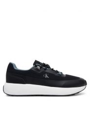 Calvin Klein Jeans Sneakersy Athleisure Runner Tech Ripstop YM0YM01205 Czarny. Czarne buty sportowe casual Calvin Klein Jeans, bez wzorów, z jeansu, bez zapięcia. Za 299.99 zł.
