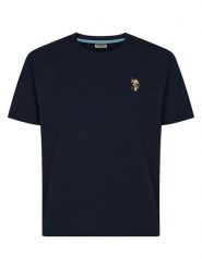 U.S. Polo Assn. Koszulka w kolorze granatowym rozmiar: M. Niebieskie bezrękawniki U.S. Polo Assn., m, bez wzorów, z bawełny, bez kołnierzyka, bez ramiączek. Za 105.14 zł.