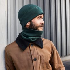 Czapka merino Weathergoods Sweden S/M zielona. Zielone czapki zimowe WEATHER GOODS, bez wzorów. Za 303.60 zł.