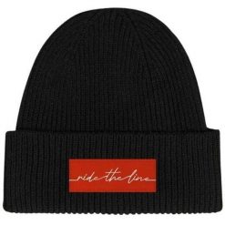Odzież Beanies unisex SkatePro RIDE THE LINE Czapka Beanie - Czarny. Czarna czapki zimowe SKATEPRO, bez wzorów. Za 75.99 zł.