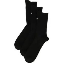 Sos Cinto 3 Pack Skarpety z poliestru i elastanu – 1001 Black. Czarne skarpety SOS, bez wzorów, z elastanu. Za 121.50 zł.