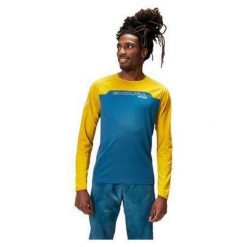 Dżersej z długim rękawem Endura MT500 Burner. Niebieskie bluzy ENDURA, s, bez wzorów, z dżerseju, bez kaptura. W wyprzedaży za 225.90 zł.