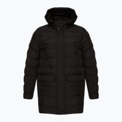 Kurtka męska Geox Spherica™ Parka. Czarne kurtki Geox, na zimę, m, bez wzorów, bez kaptura. Za 909.99 zł.