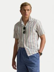 Polo Ralph Lauren Koszula 710965813001 Beżowy Classic Fit. Brązowe koszule Polo Ralph Lauren, m, bez wzorów, z bawełny, bez kołnierzyka, bez ramiączek. Za 439.99 zł.