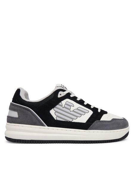 EA7 Emporio Armani Sneakersy 7X000912 AF23110 Czarny. Czarne buty sportowe casual EA7 Emporio Armani, bez wzorów, ze skóry, bez zapięcia. Za 764.99 zł.