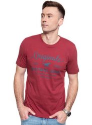 MUSTANG Alex C Print 1009936 7145. T-shirty Mustang, m, bez wzorów, bez kołnierzyka, bez ramiączek. Za 69.99 zł.