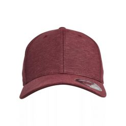 Melanżowa Czapka Z Daszkiem. Czarne czapki z daszkiem FLEXFIT, bez wzorów, z bawełny. Za 84.99 zł.